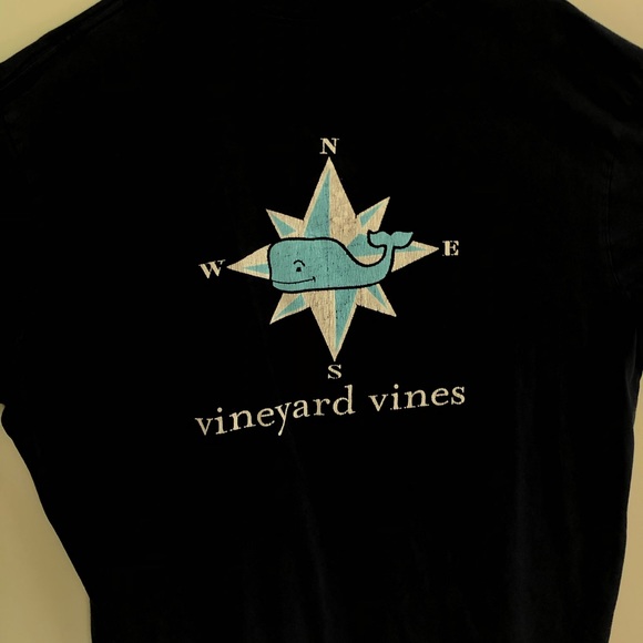 Navy Blue Vineyard Vines T-Shirt - Picture 3 of 3